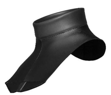 Schwarze W7 Neopren Halsmanschette 2,5mm