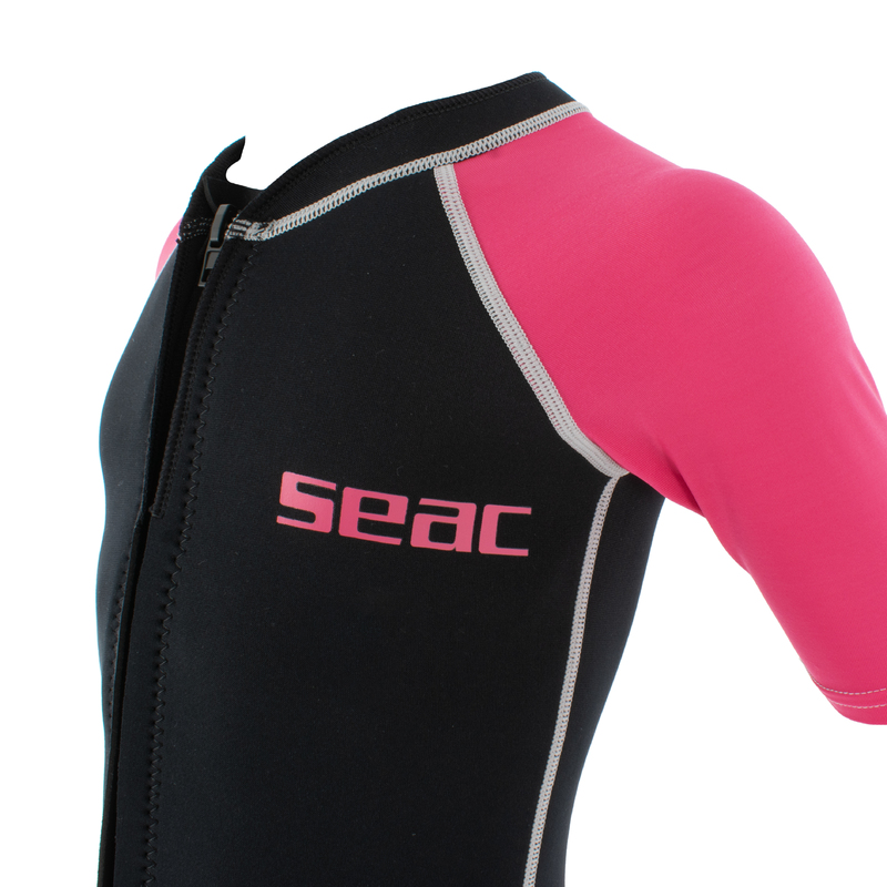 Seac Dolphin Kinder-Shorty 1,5 mm Pink/Schwarz