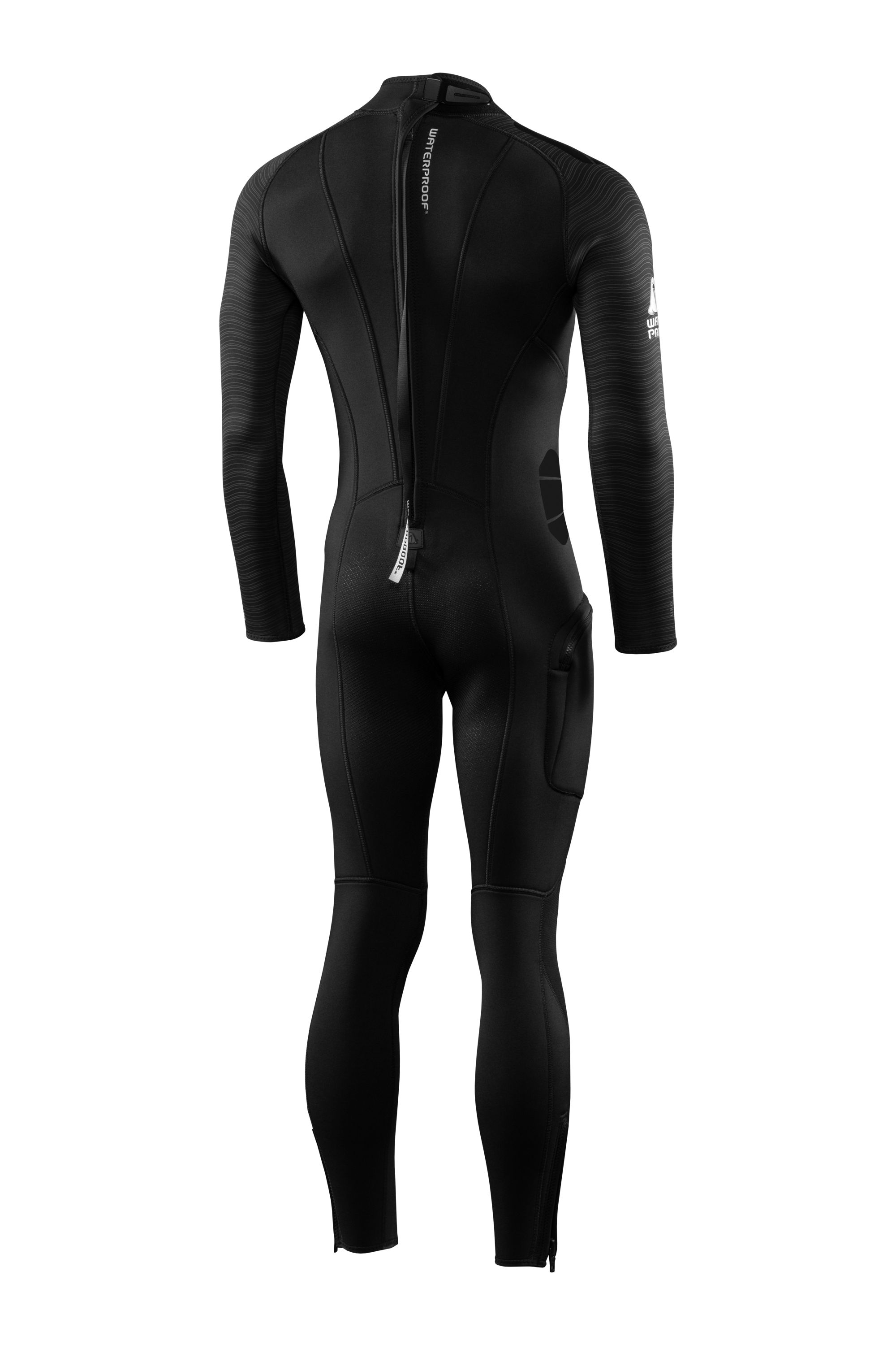 Neoprenanzug Waterproof W20 Fullsuit Man Back