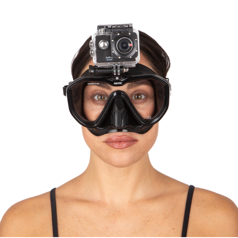 Seac Appeal Pro Tauchmaske mit Action-Cam-Halterung