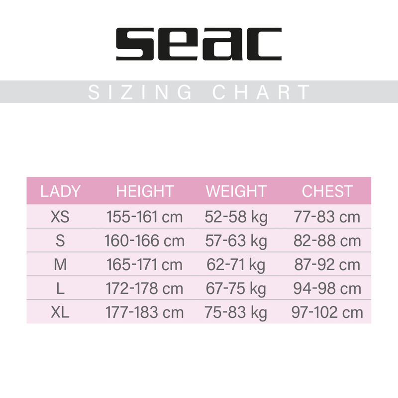 Seac Lover Long Damen 2 mm Neopren-Oberteil von Seac, Ansicht 6