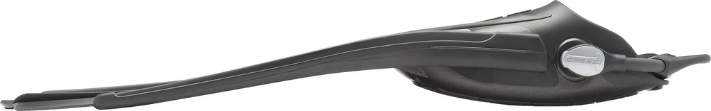 Geräteflosse Tauchflosse Fersenbandflosse Cressi Thor EBS kaufen Bungee-Strap Schwarz Seite