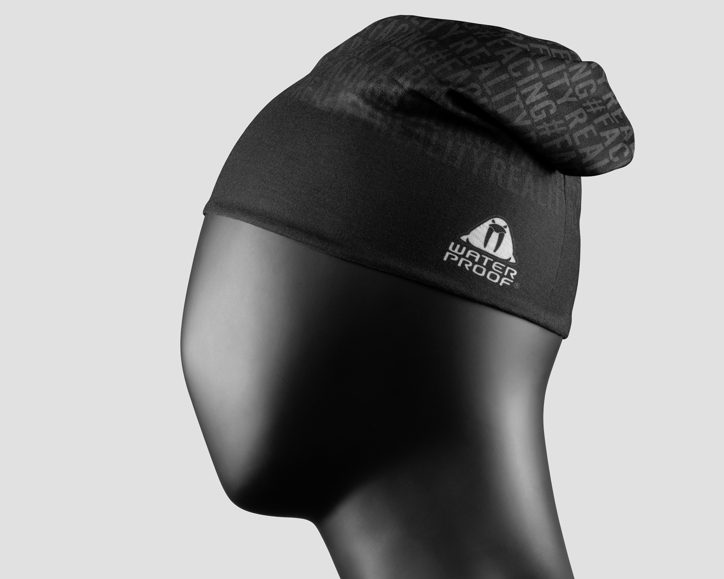 Verwendung Kopftuch Schwarzes Waterproof Multitube Schlauchtuch für Taucher als flexibler Sonnen- und Windschutz