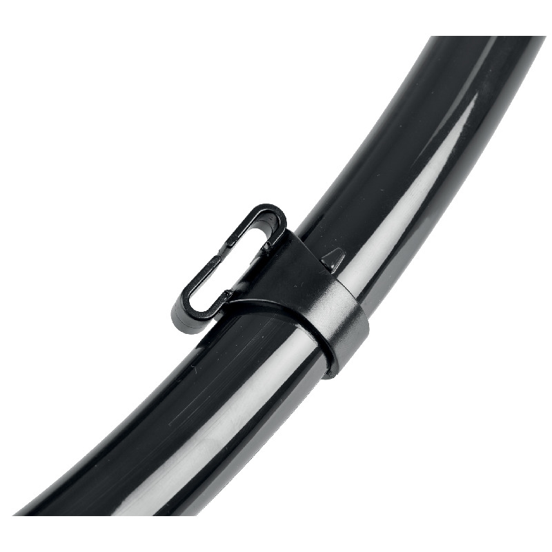 Seac Top Flex Apnoe-Schnorchel Schwarz