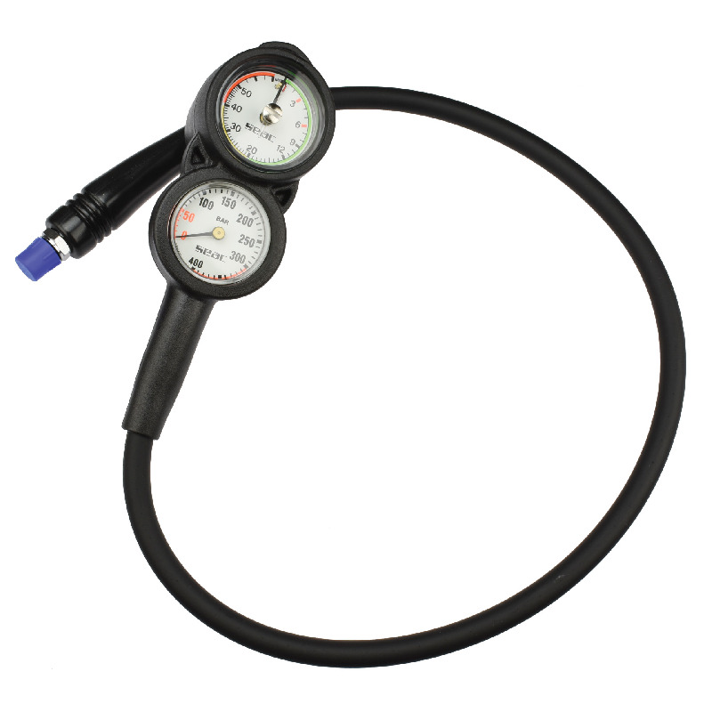 Seac 3er-Konsole mit Kompass, Finimeter und Tiefenmesser