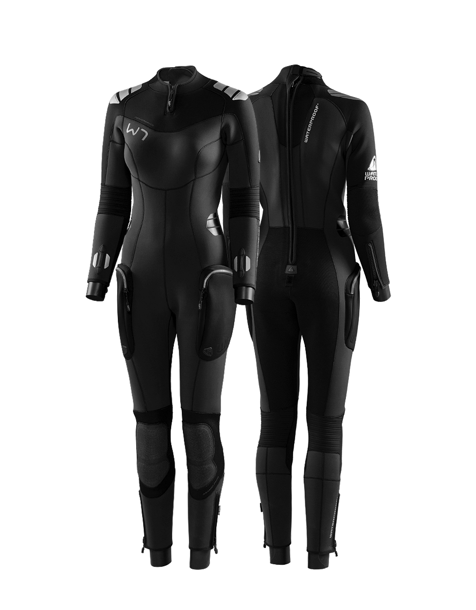 Vorrätig! W7 5MM Fullsuit Nasstauchanzug Waterproof Lady XXL