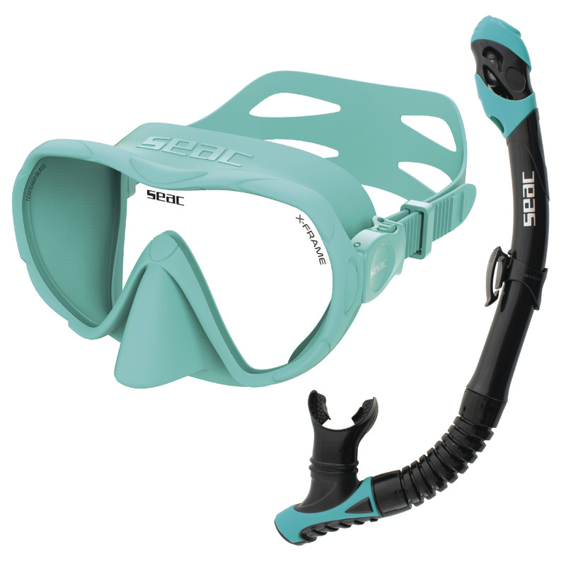 Seac X-Frame Reverse Dry Masken- und Schnorchelset von Seac, Ansicht 4