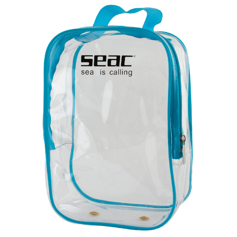Seac Snorkeling Bag mit Tragegriff transparent