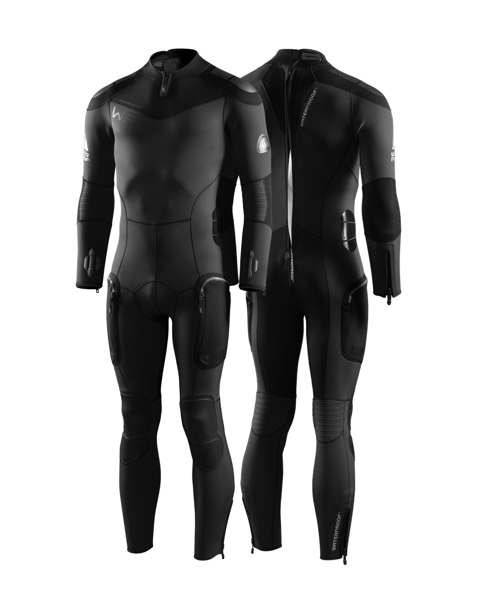Nasstauchanzug W5 3,5MM FULLSUIT Waterproof - Version 2025 Waterproof W5 3,5mm Neoprenanzug 3mm Overall Fullsuit Man Männer Herren