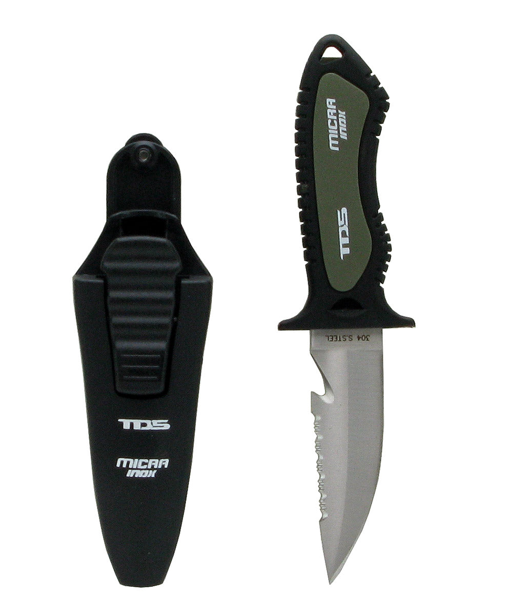 TDS Messer Micra Edelstahl von TDS Technical Dive System als Produktbild bei my-tauchshop.de