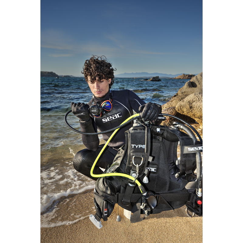 Seac Type – leichtes Tarierjacket mit integriertem Bleisystem