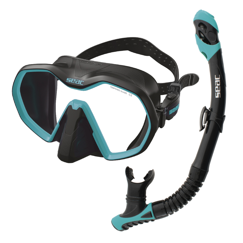 Seac Icona Dry Masken- und Schnorchelset von Seac, Ansicht 6