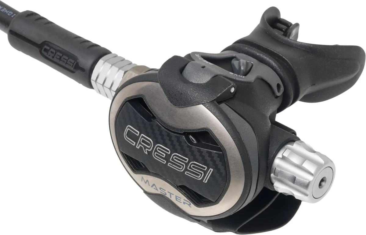 Die Master Zweite Stufe von Cressi mit Venturi für maximalen Atemkomfort