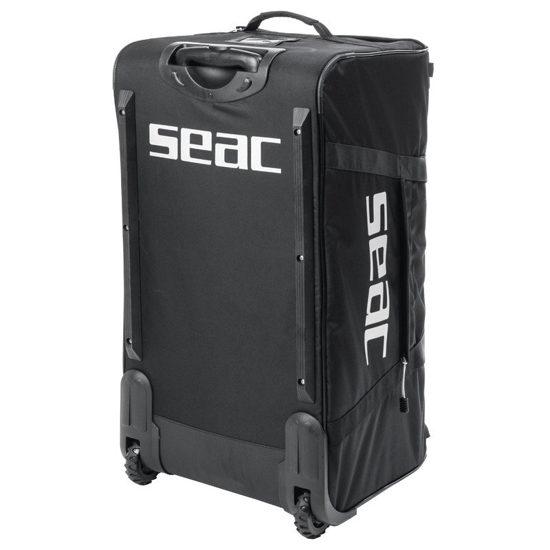 Seac Trailer Rollentasche Schwarz 110 lt, 73x40x38 cm