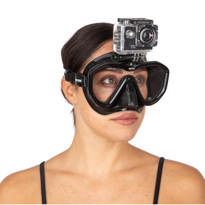 Seac Appeal Pro Tauchmaske mit Action-Cam-Halterung