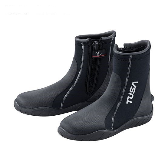 Füßling Tauchstiefel TUSA-Imprex-DB0101 mit vorgeformter Sohle Black 1 Paar Füßlinge Tauchstiefel TUSA-Imprex-DB0101 mit TUSA Logo und Reißverschluß in schwarz