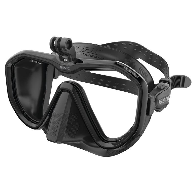 Seac Appeal Pro Tauchmaske mit Action-Cam-Halterung von Seac, Ansicht 2