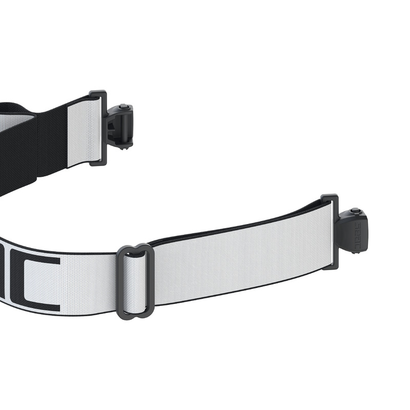 Seac flexibles schwarzes Gewebeband mit Schnallen von Seac, Ansicht 3