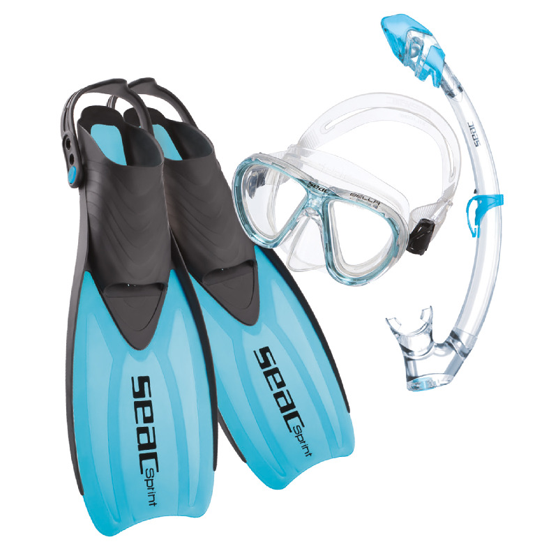 Seac Sprint Dry TRIS Schnorchelset von Seac