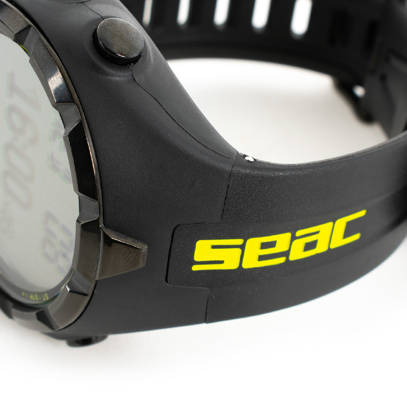 Seac Apnea HR Freitauchcomputer Schwarz/Gelb