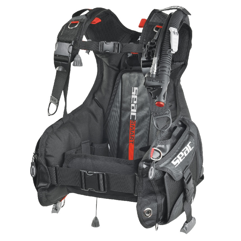 Seac Smart kompaktes Reise- und Allround-Tarierjacket in der Vorderansicht