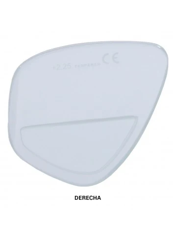 TDS Bifokal Glas Leseglas Links (Plus) für Maske Mistral