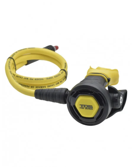 TDS Oktopus Tac Black mit 1 m Schlauch gelb