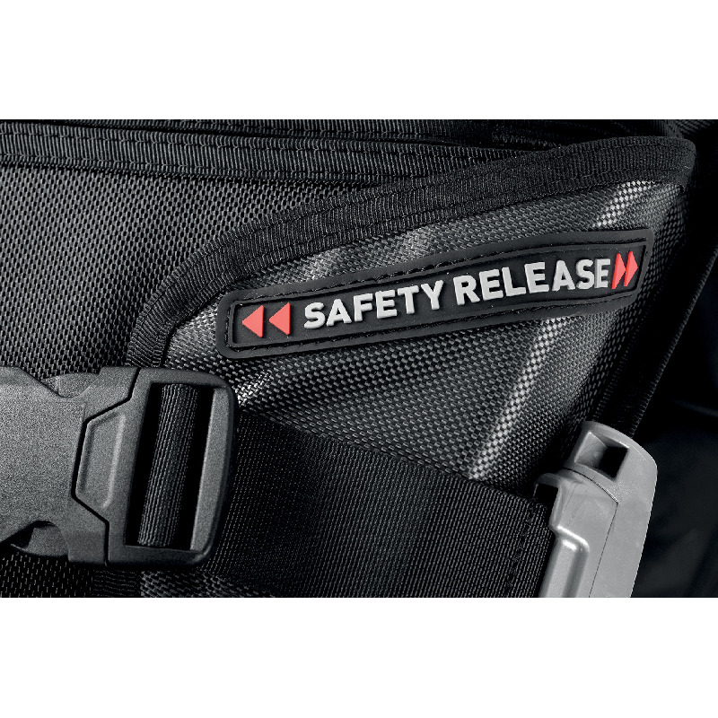 Ausstattungsdetails und Bleisystem des Seac Smart Tarierjackets