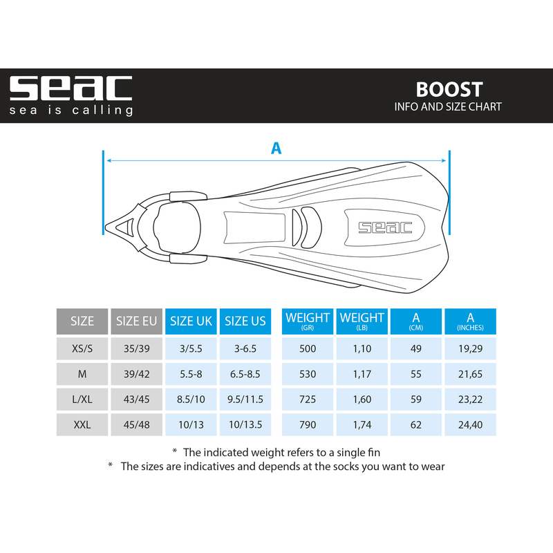 Seac Boost Geräteflossen von Seac, Ansicht 6