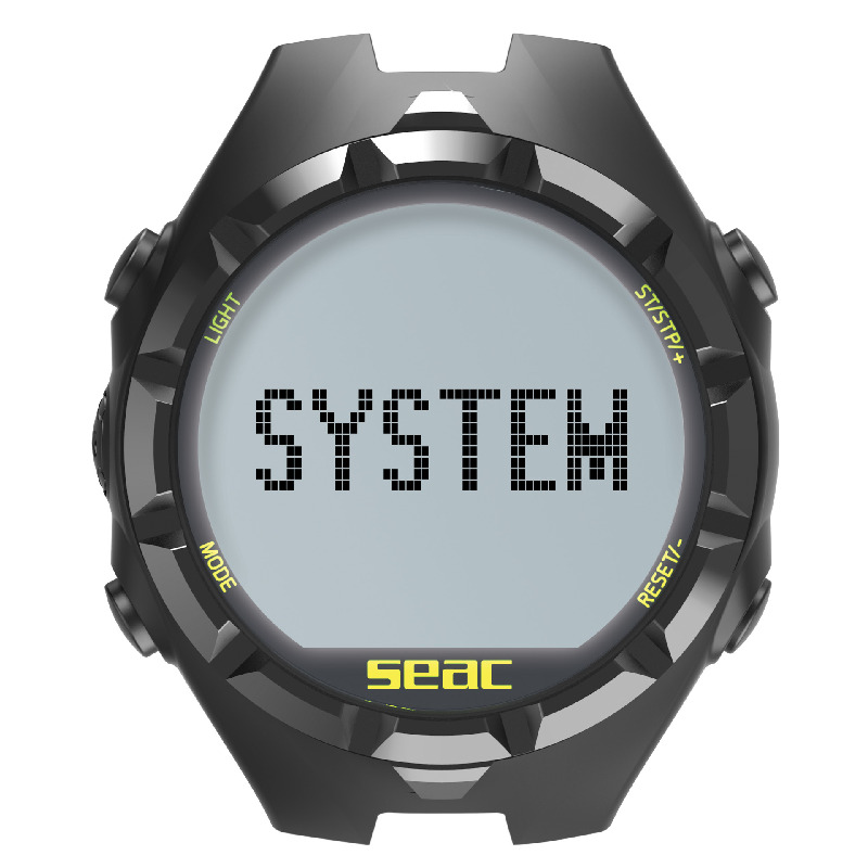 Seac Apnea HR Freitauchcomputer Schwarz/Gelb