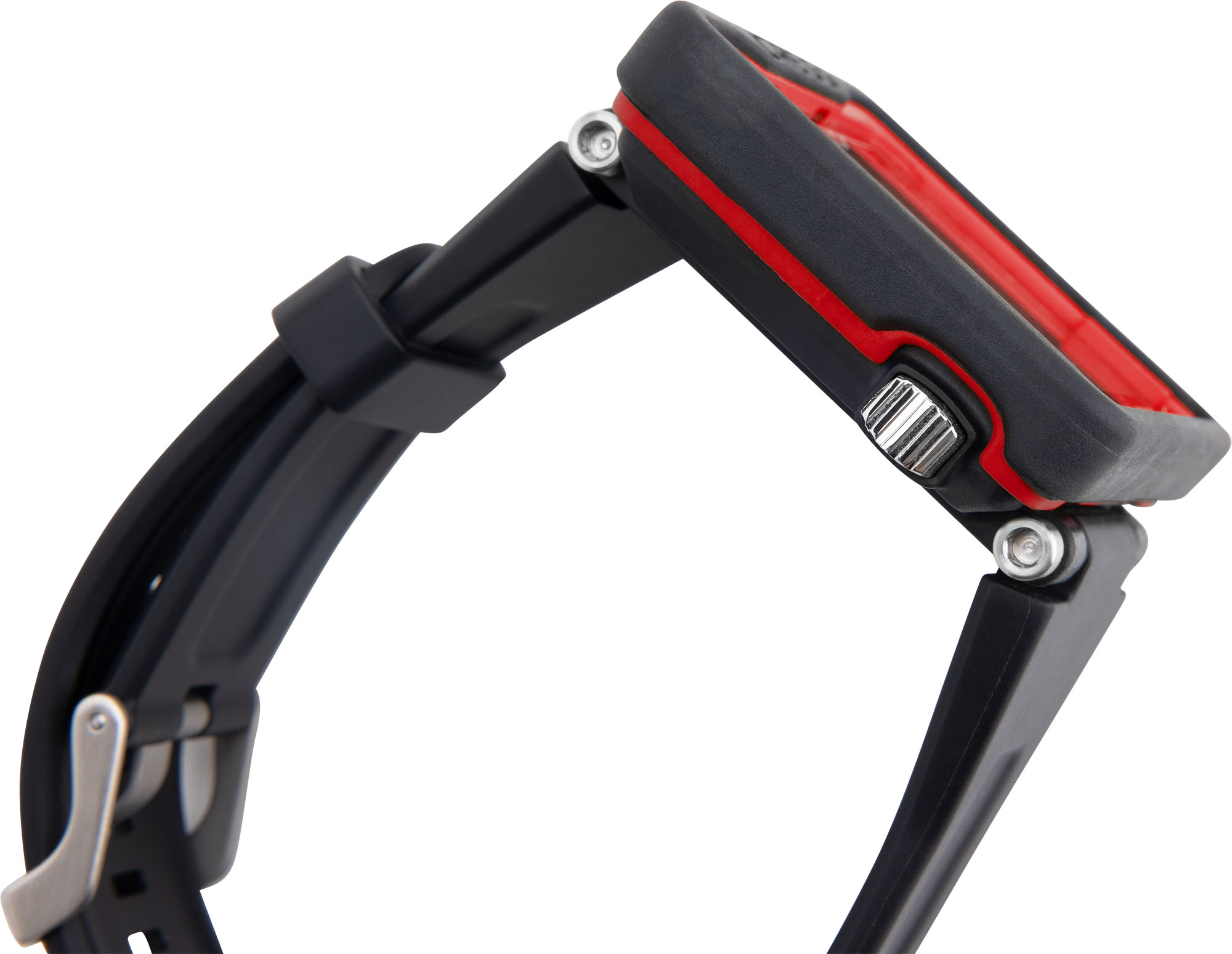 Cressi Tauchcomputer großes Display Raffaello Rot Seite