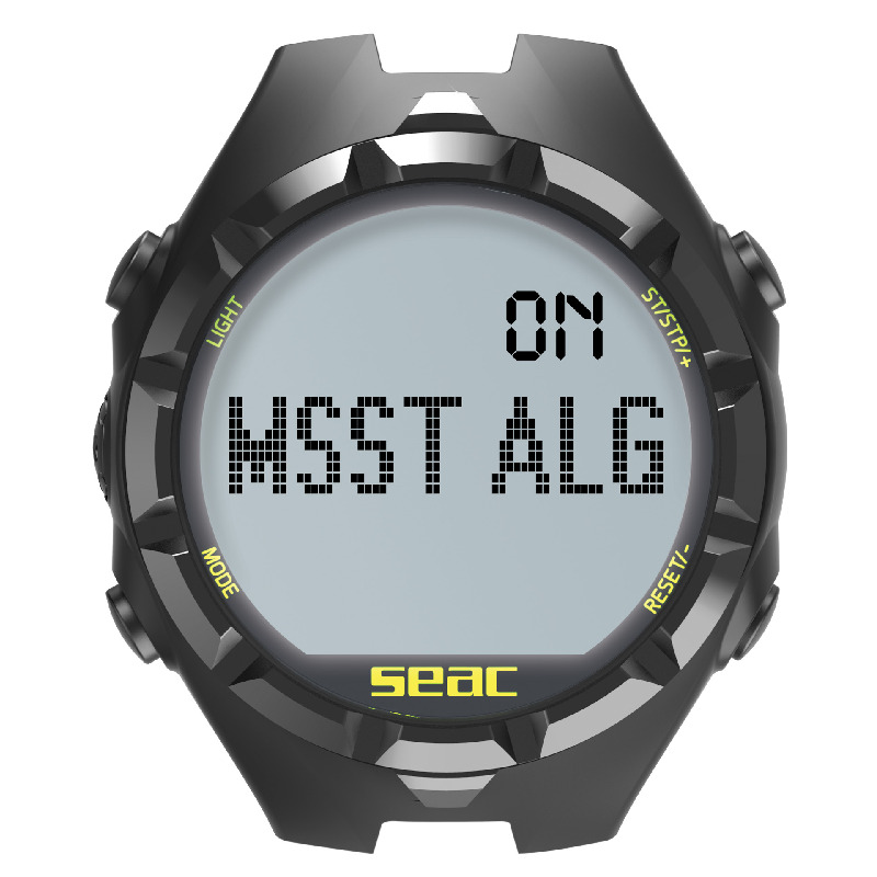 Seac Apnea HR Freitauchcomputer Schwarz/Gelb