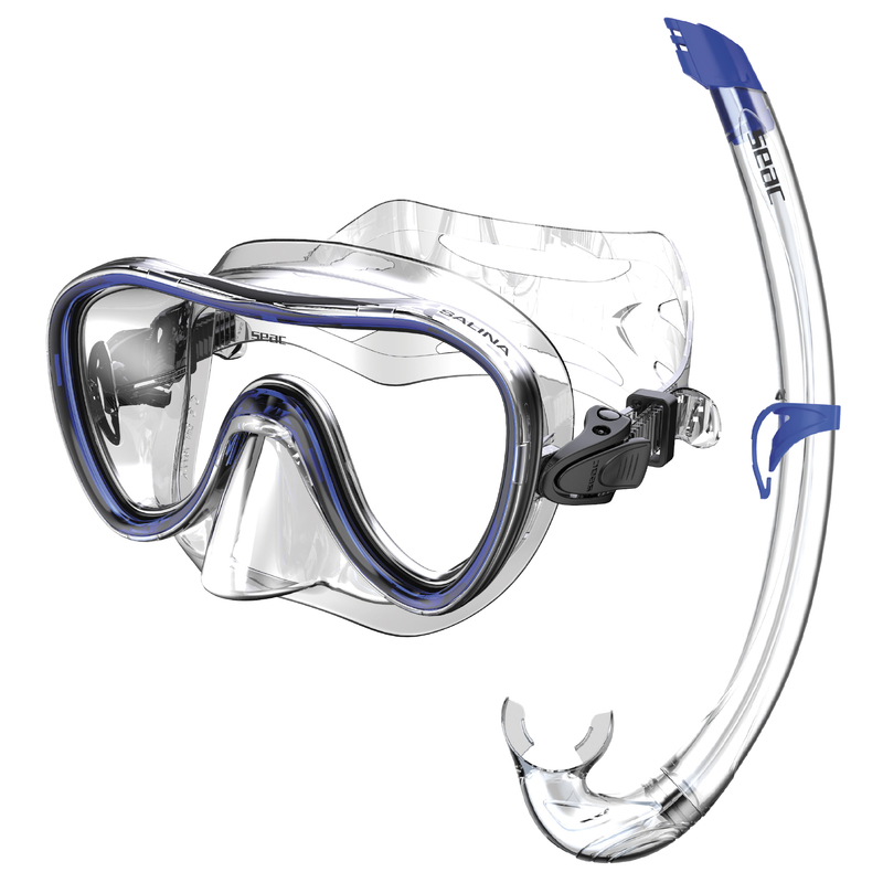 Premium Seac Salina Top Schnorchelset mit Dry-Top Schnorchel