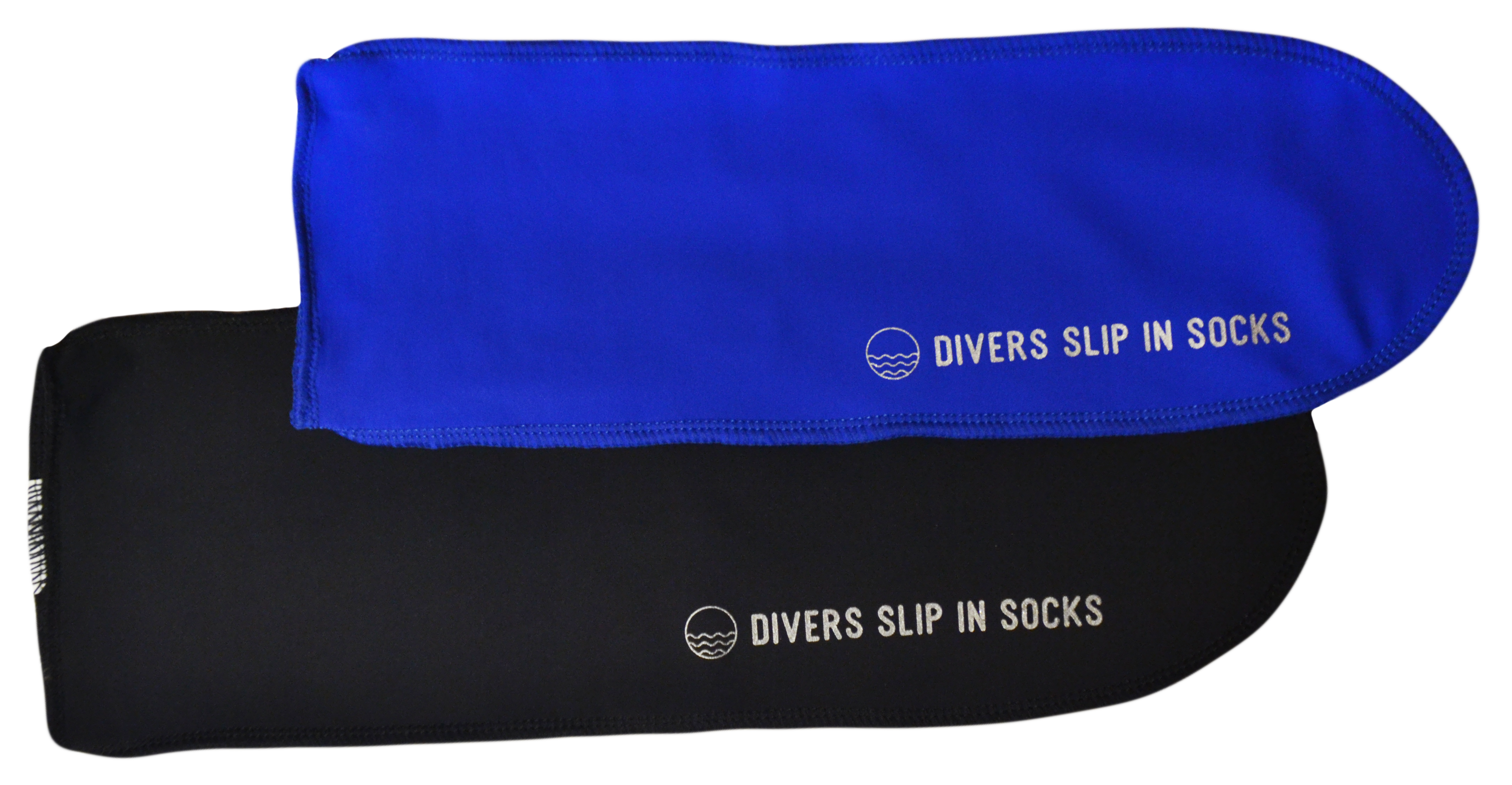 Socken aus Lycra - Tauchsportvertretungen blau & schwarz Tauchsocken aus Lycra - Tauchsportvertretungen blau & schwarz
