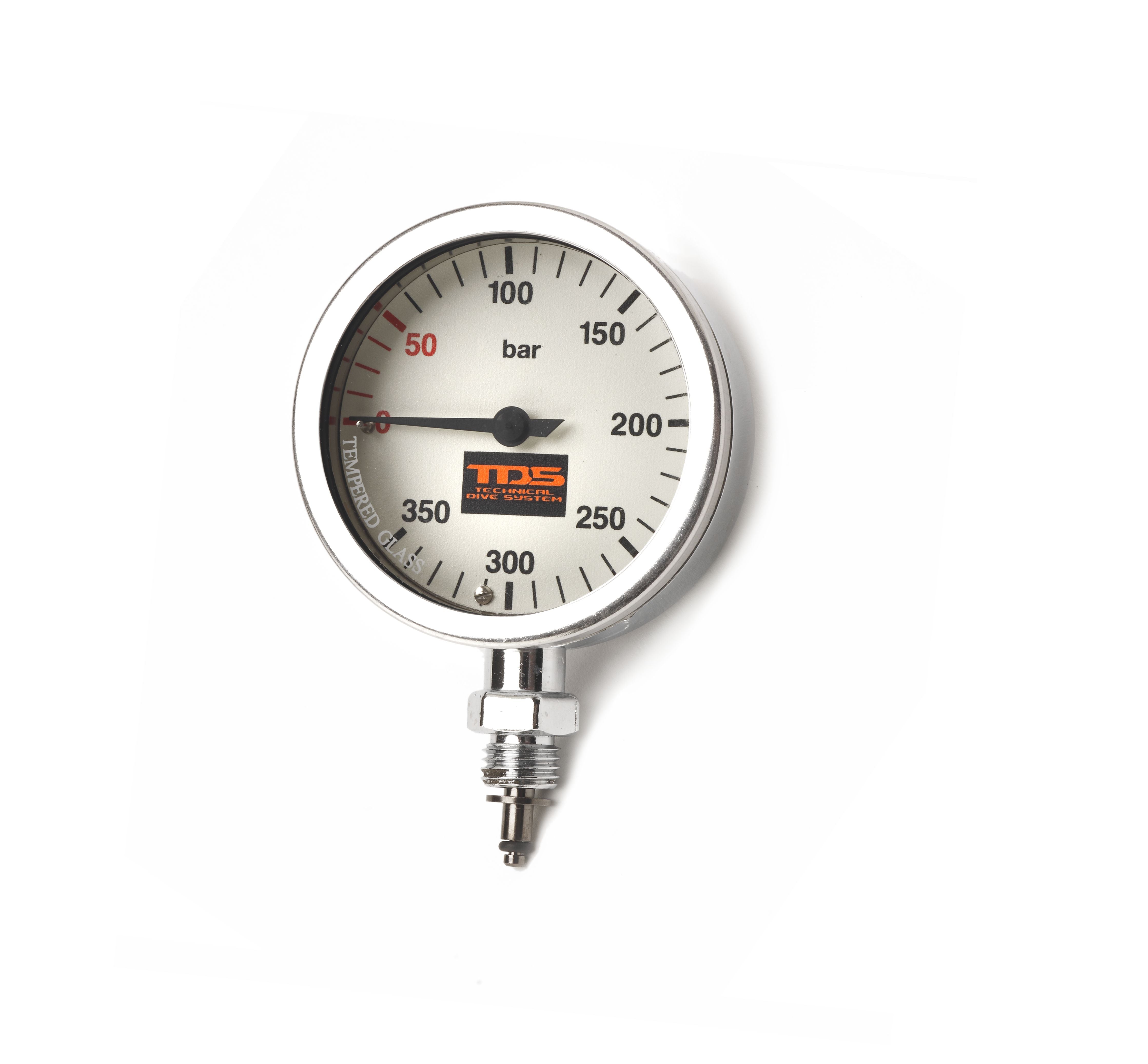 Tauchzubehör: TDS Finimeter Kapsel Metall 63 mm – Großes Manometer