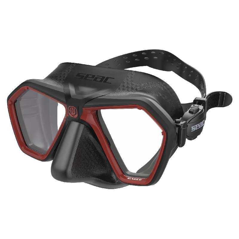 Seac Eagle Apnoe- und Freitauchmaske für optische Gläser