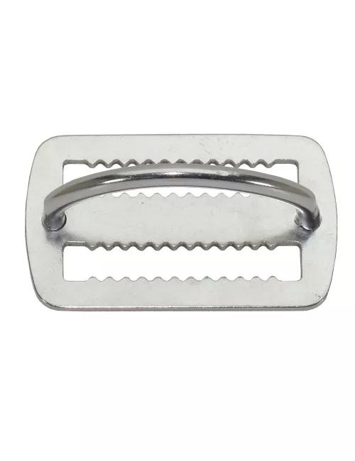 TDS Stopper gezahnt mit D-Ring 90° – Abgewinkelter Ring