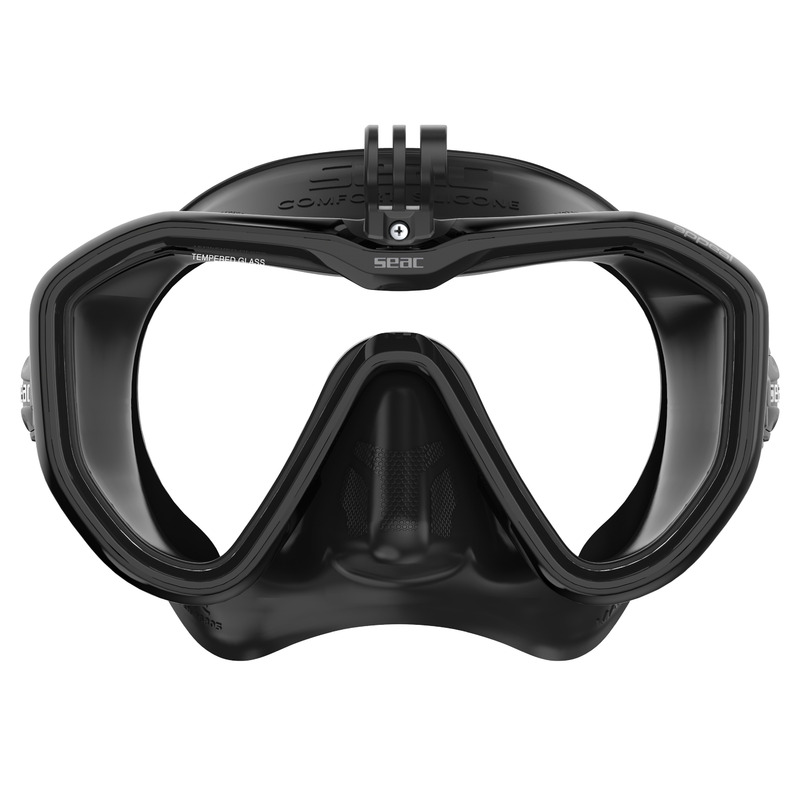 Seac Appeal Pro Asian Fit Tauchmaske mit Action-Cam-Halterung von Seac, Ansicht 3
