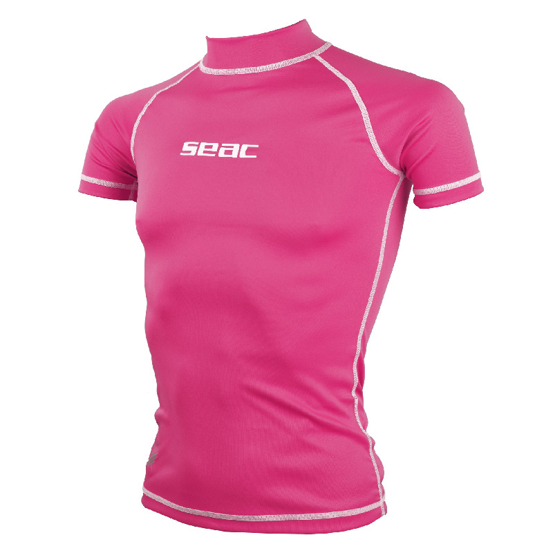 Seac T-Sun Kurz Kinder Pink Rashguard von Seac, Ansicht 2