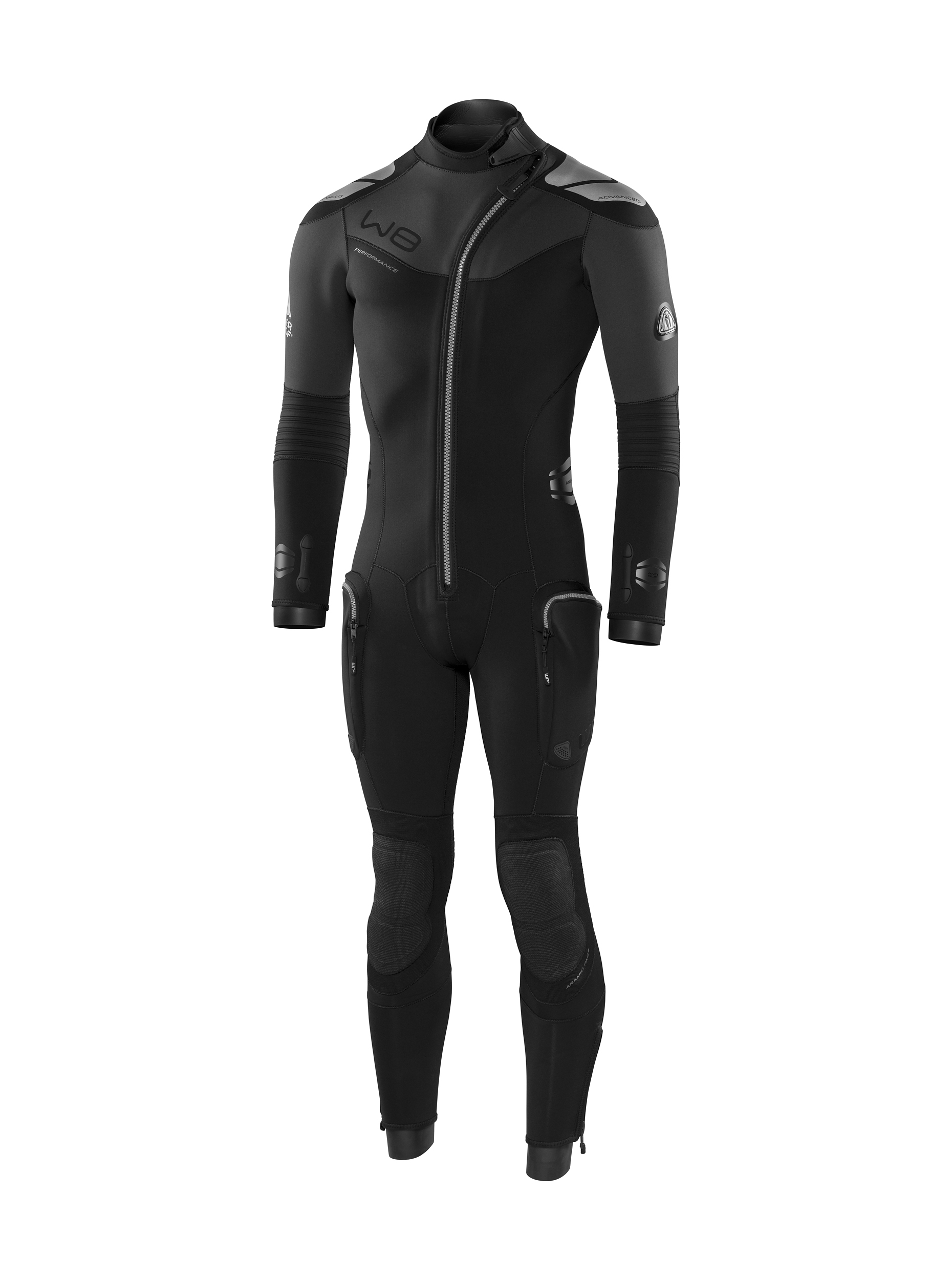 Männerversion Waterproof W8 Neoflex 5mm 7mm Premium Neoprenanzug aus extrem dehnbarem Superstretch-Material