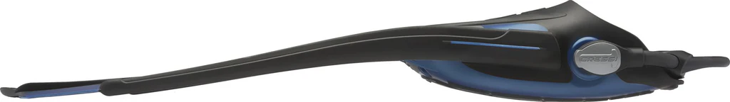 Geräteflosse Tauchflosse Fersenbandflosse Cressi Thor EBS kaufen Bungee-Strap Blau Seite