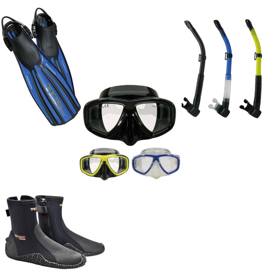 TDS ABC-Set Mistral – Die perfekte Grundausrüstung für deinen Start in die Unterwasserwelt