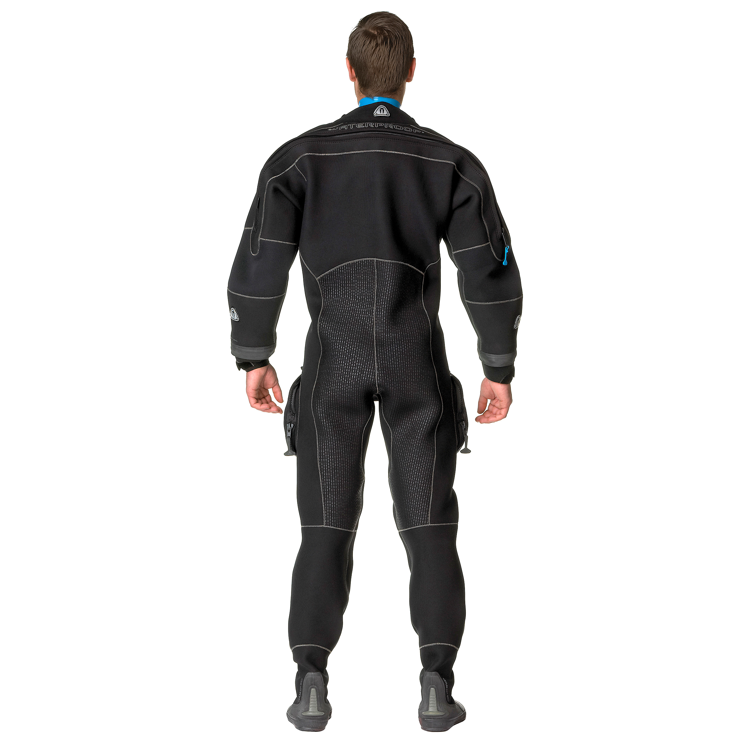 Mann Rücken Waterproof D10 Pro ISS High-End Neopren Trockentauchanzugs für Kaltwasser