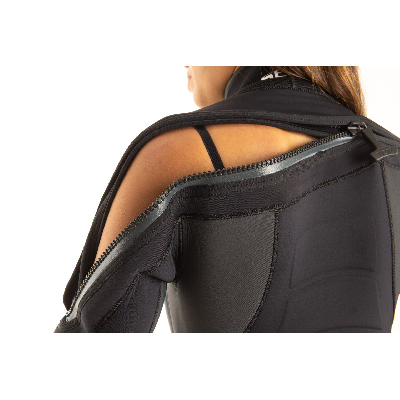 Seac Masterdry Lady 7mm Halbtrockenanzug mit Rücken RV Restposten Größe L