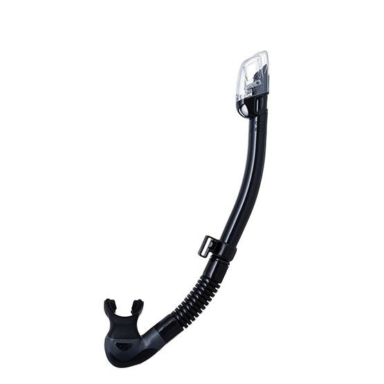 TUSA Ventil Schnorchel SP0101 Hyperdry Elite II Schwarz Schwarz