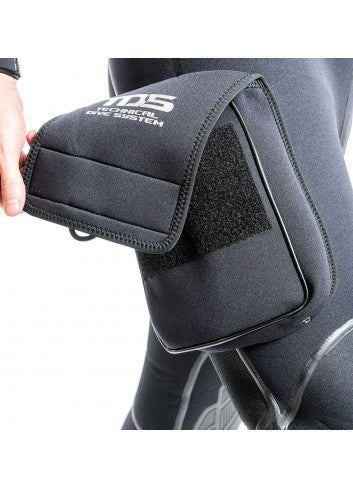 TDS Tauchanzug 6.5 DEEP BLACK Halbtrocken von TDS Technical Dive System, Detailansicht 3 für die Produktgalerie bei my-tauchshop.de