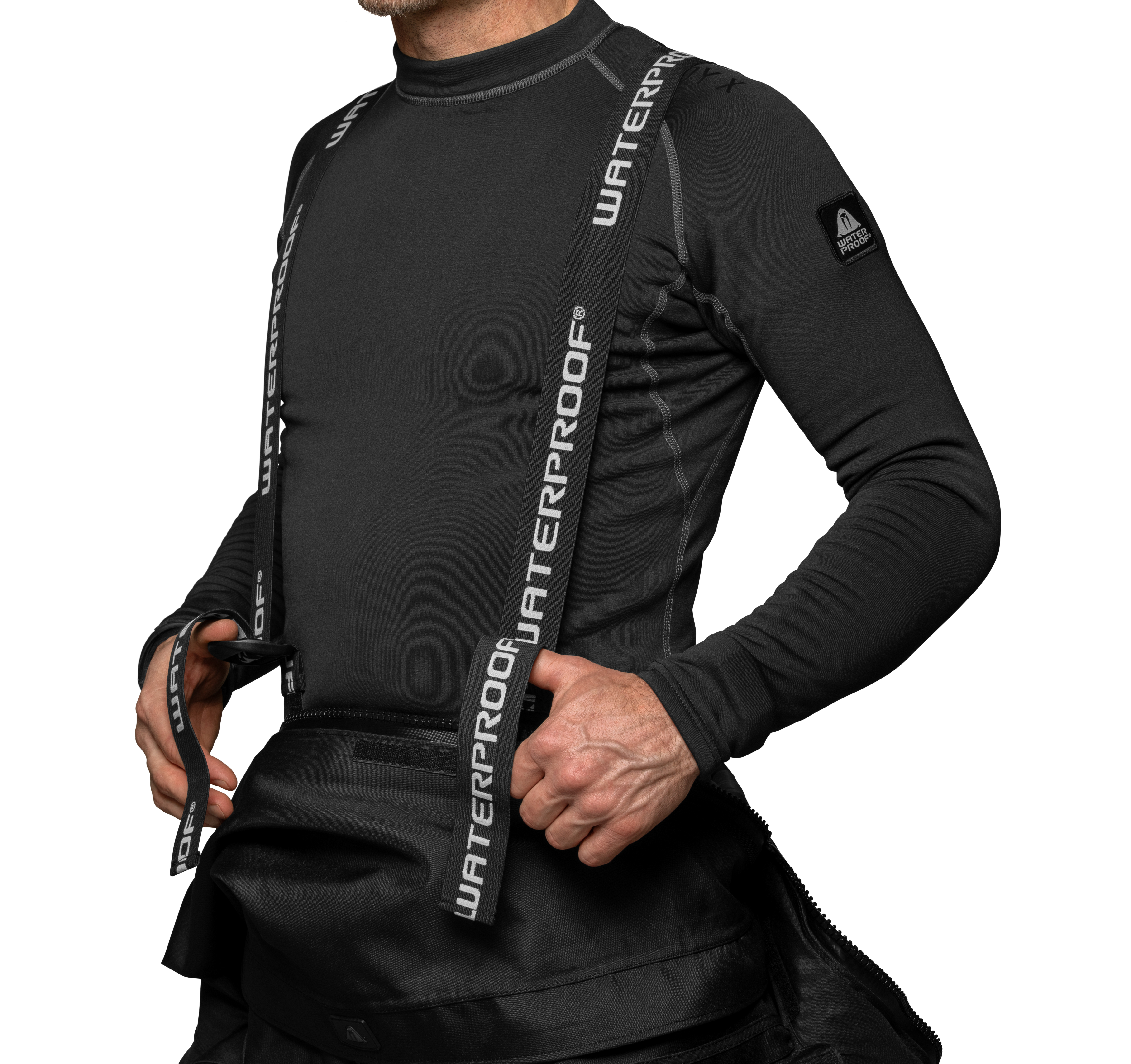 Hosenträger des Waterproof D8 Origo für optimale Längenanpassung