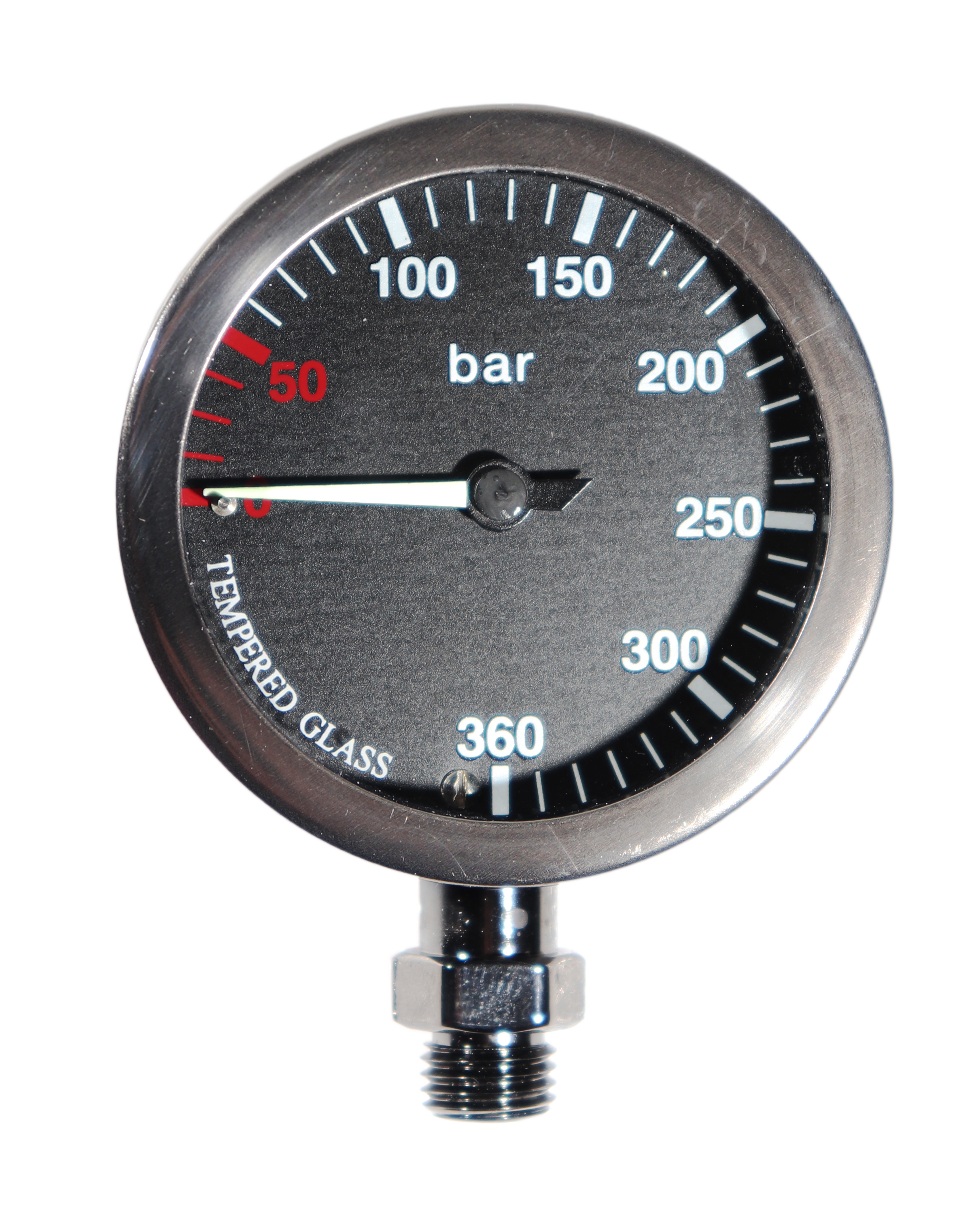 Tauchsportvertretungen Manometer PVD black 63mm Tauchsportvertretungen Manometer PVD black 63mm