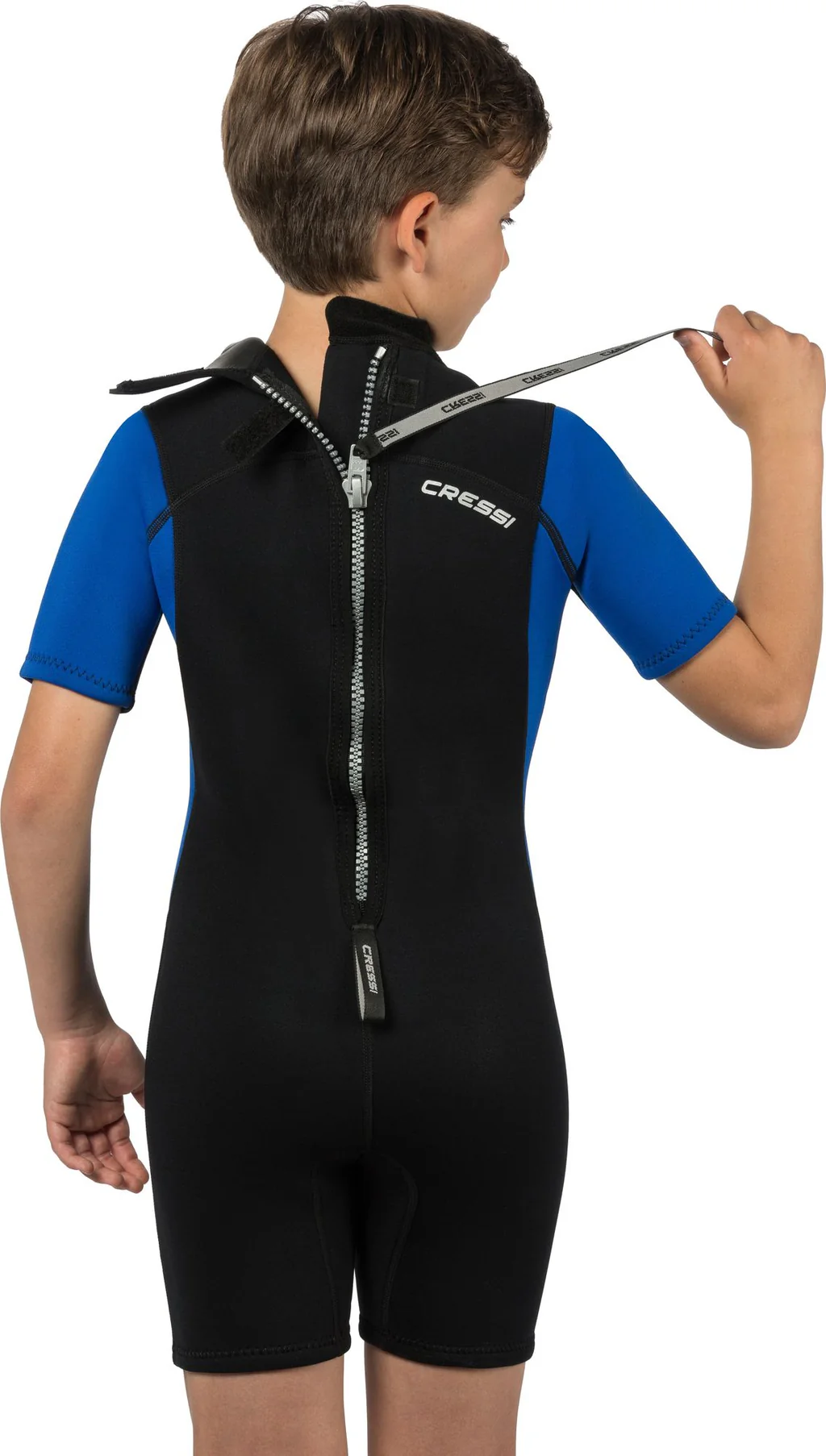 Kinder Shorty Cressi Med-x Neoprenanzug Junior Schließen