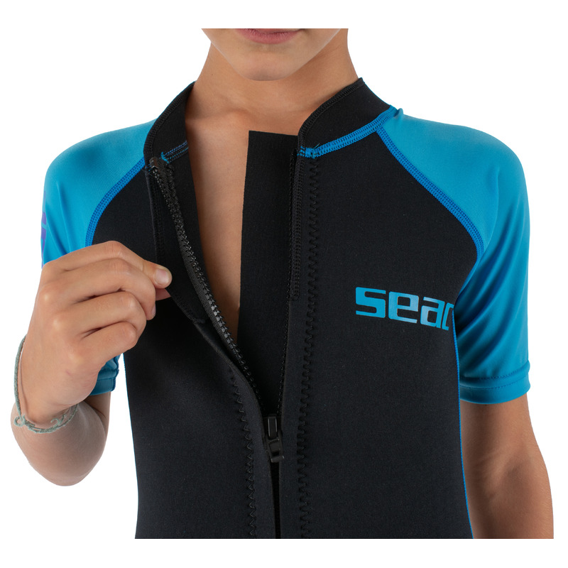 Seac Dolphin Kinder-Shorty 1,5 mm Blau/Schwarz Schnorcheln Schwimmen